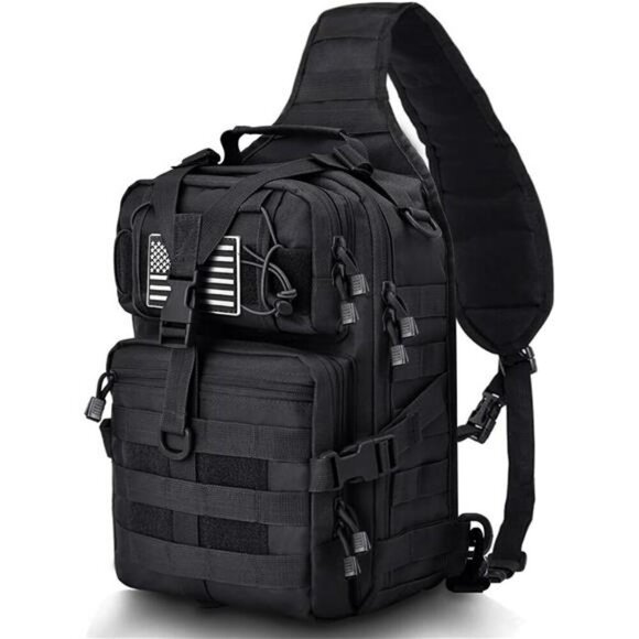 Tactical Sling Backpack Molle EDC Shoulder Bag Military Range Assault Pack - Picture 1 of 7